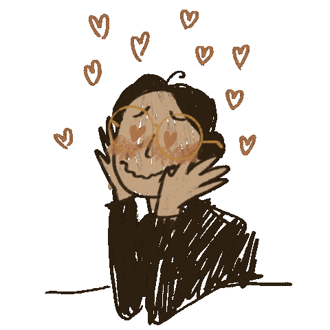 In Love Heart Sticker GIF